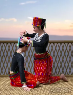 纵歌节早晨_DAZ3D下载站