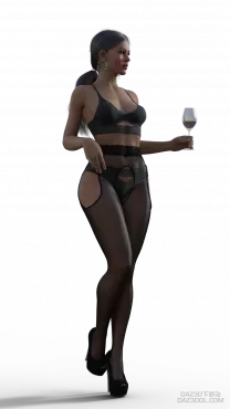 怎么才能让人物皮肤白一点？酒杯里的酒怎么调出颜色？求教！_DAZ3D下载站