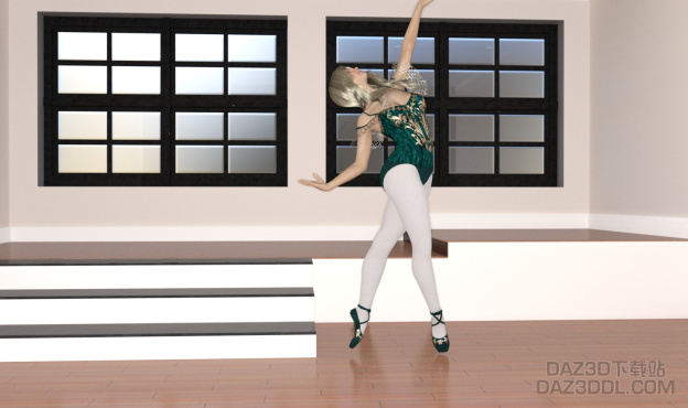 芭蕾舞者_DAZ3D下载站