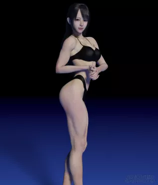 性感的比基尼健身教练_DAZ3D下载站