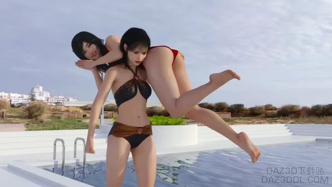 姐姐我错啦_DAZ3D下载站