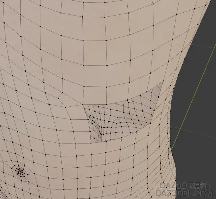 daz 3d pringint non manifold mesh