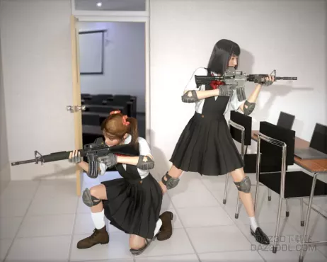 Lycoris Recoil_DAZ3D下载站