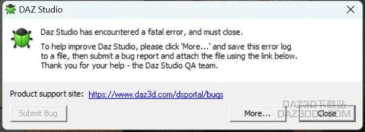 求助大老们这是啥情况？_DAZ3D下载站