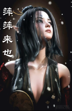 分享《黑神话悟空》-萍萍-绝美瞬间_DAZ3D下载站