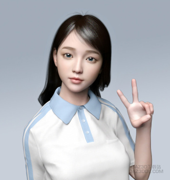 女生_DAZ3D下载站