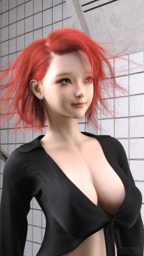 保持微笑_DAZ3D下载站