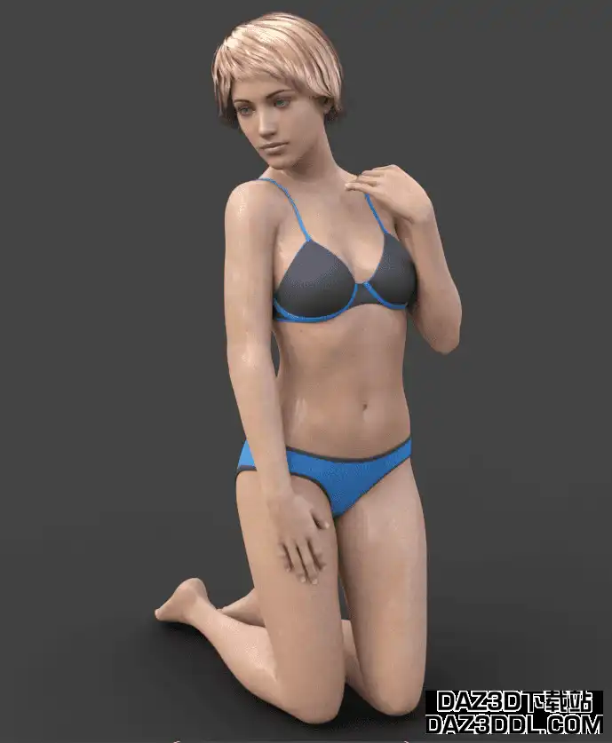 Daz 反光肤色