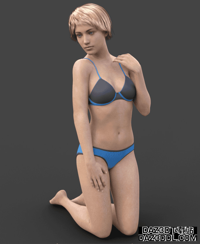 Daz3D 光滑肤色