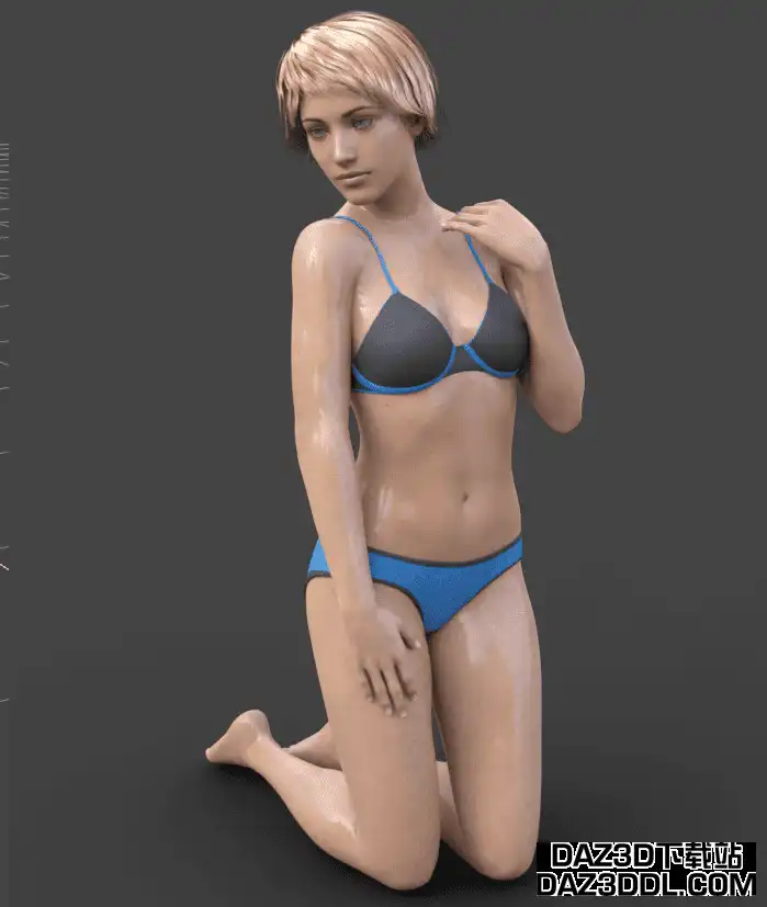 Daz 湿润肤色