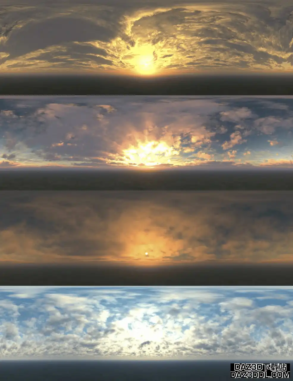 Daz Studio天际线
