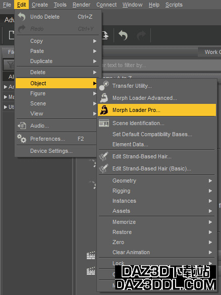 daz 变形加载器专业版