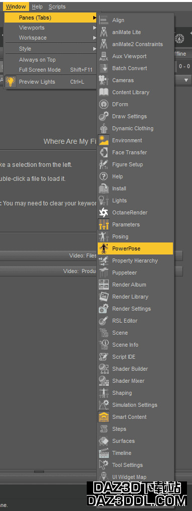 Daz Studio PowerPose