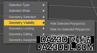 daz3d 显示所有多边形