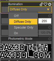 Daz Catchlight 漫反射