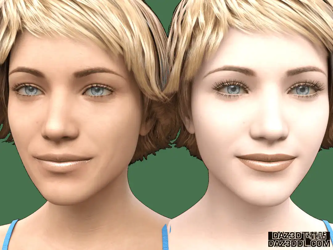 daz genesis 8.1 skin comparison