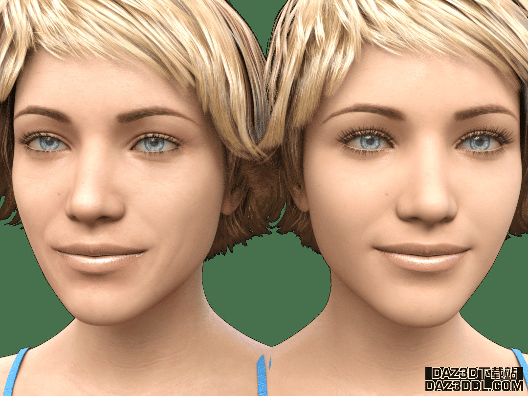 daz3d genesis8.1 skin shader comparison