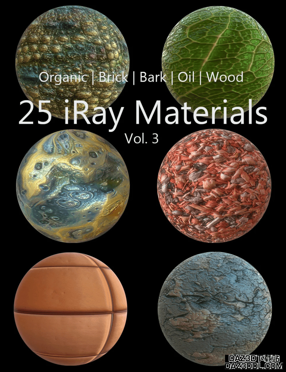 daz3d iray materials collection 3