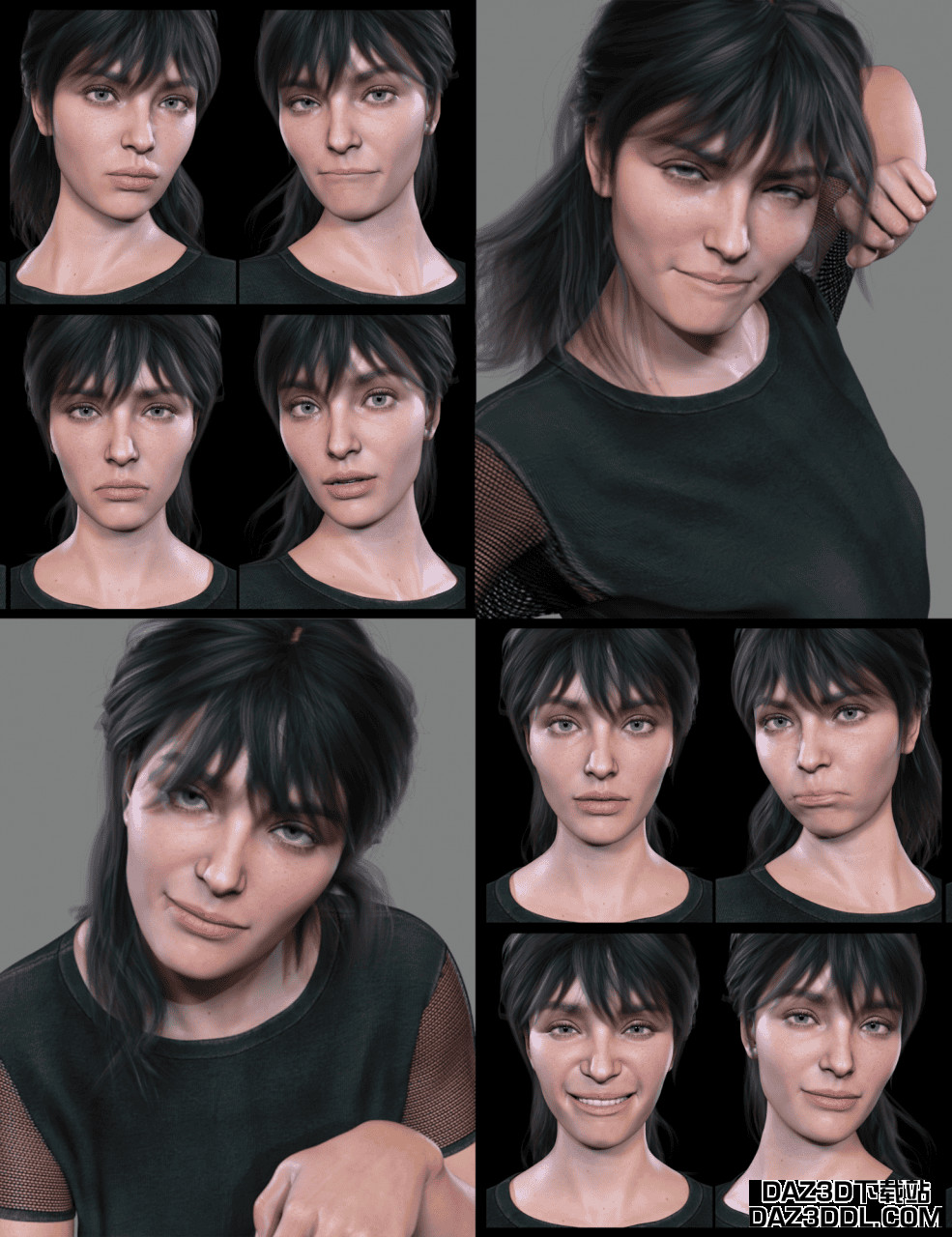 daz the expression collection for victoria 8.1