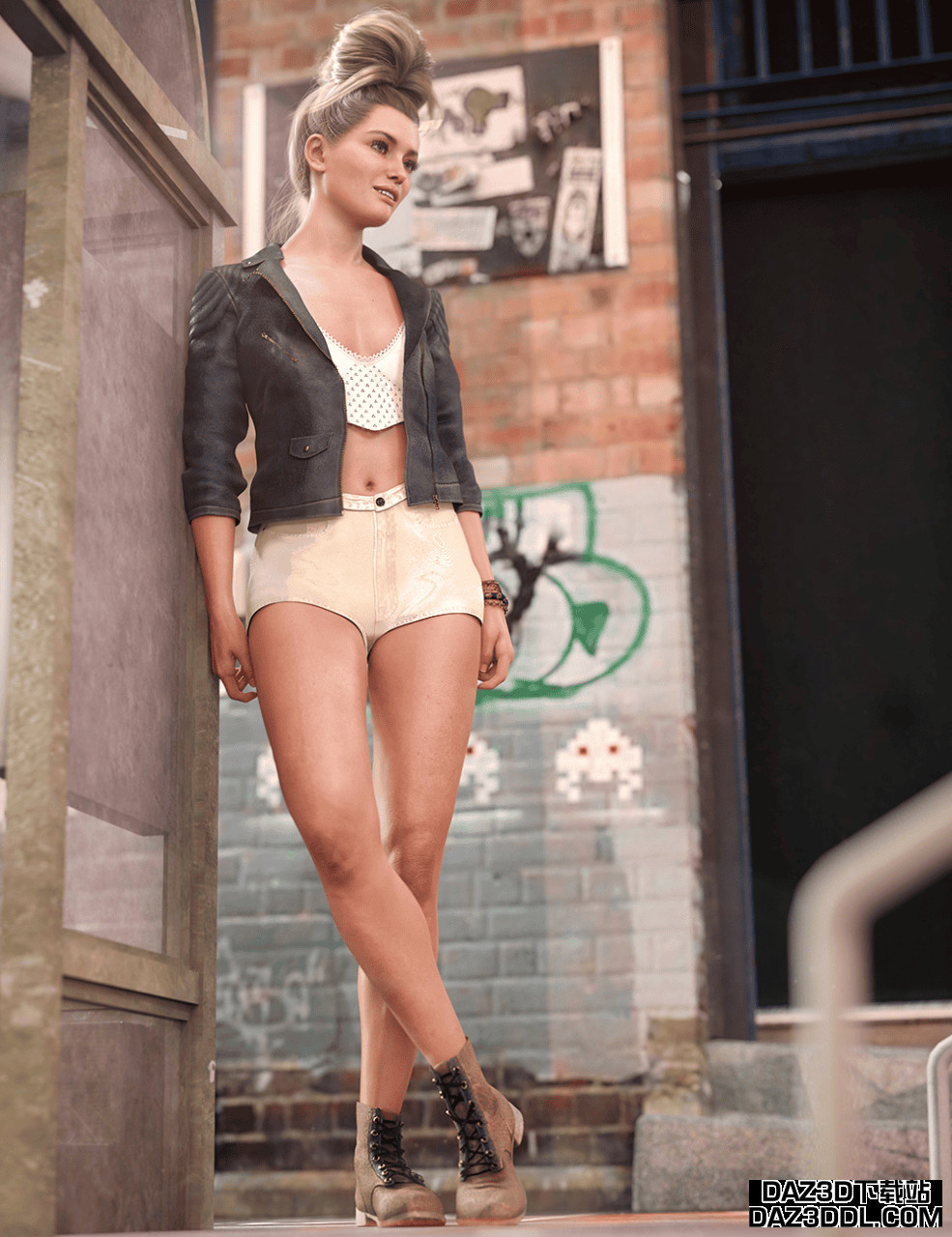 daz summers end outfit for genesis 8.1