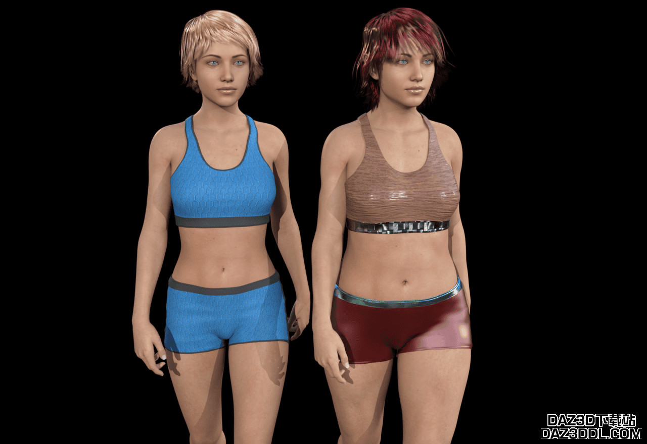 daz morph comparison of two genesis characters