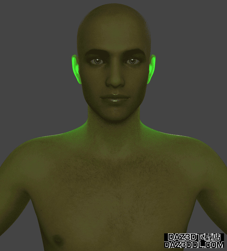 daz3d chromatic subsurface scattering