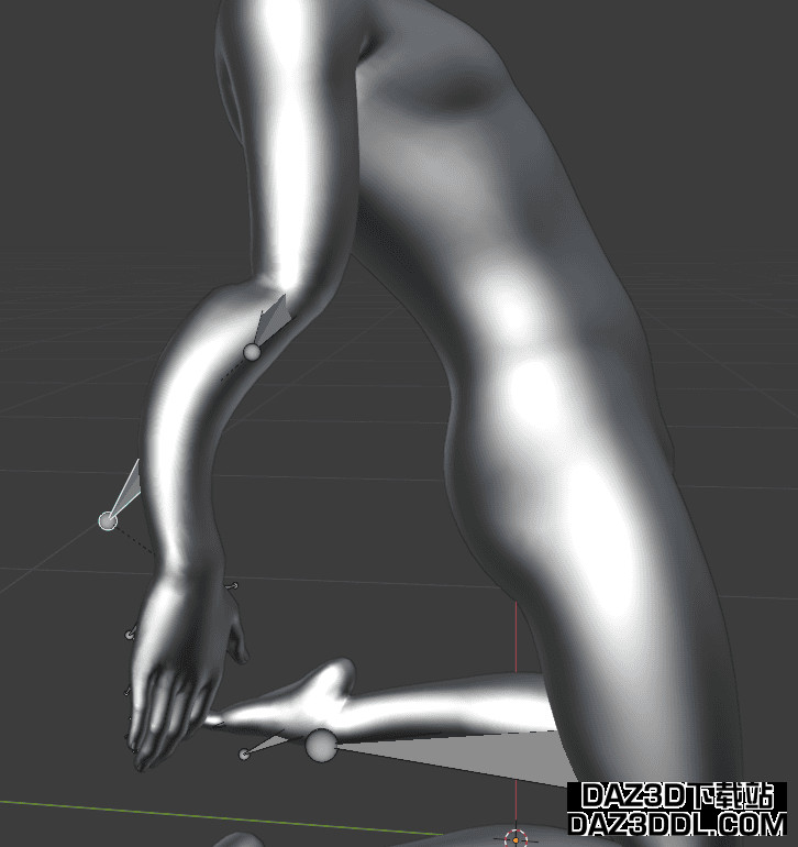 daz to blender fbx bones