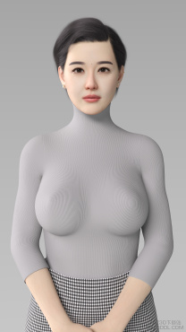 短发也不错_DAZ3D下载站