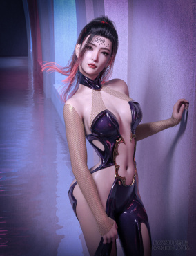 四妹02_DAZ3D下载站