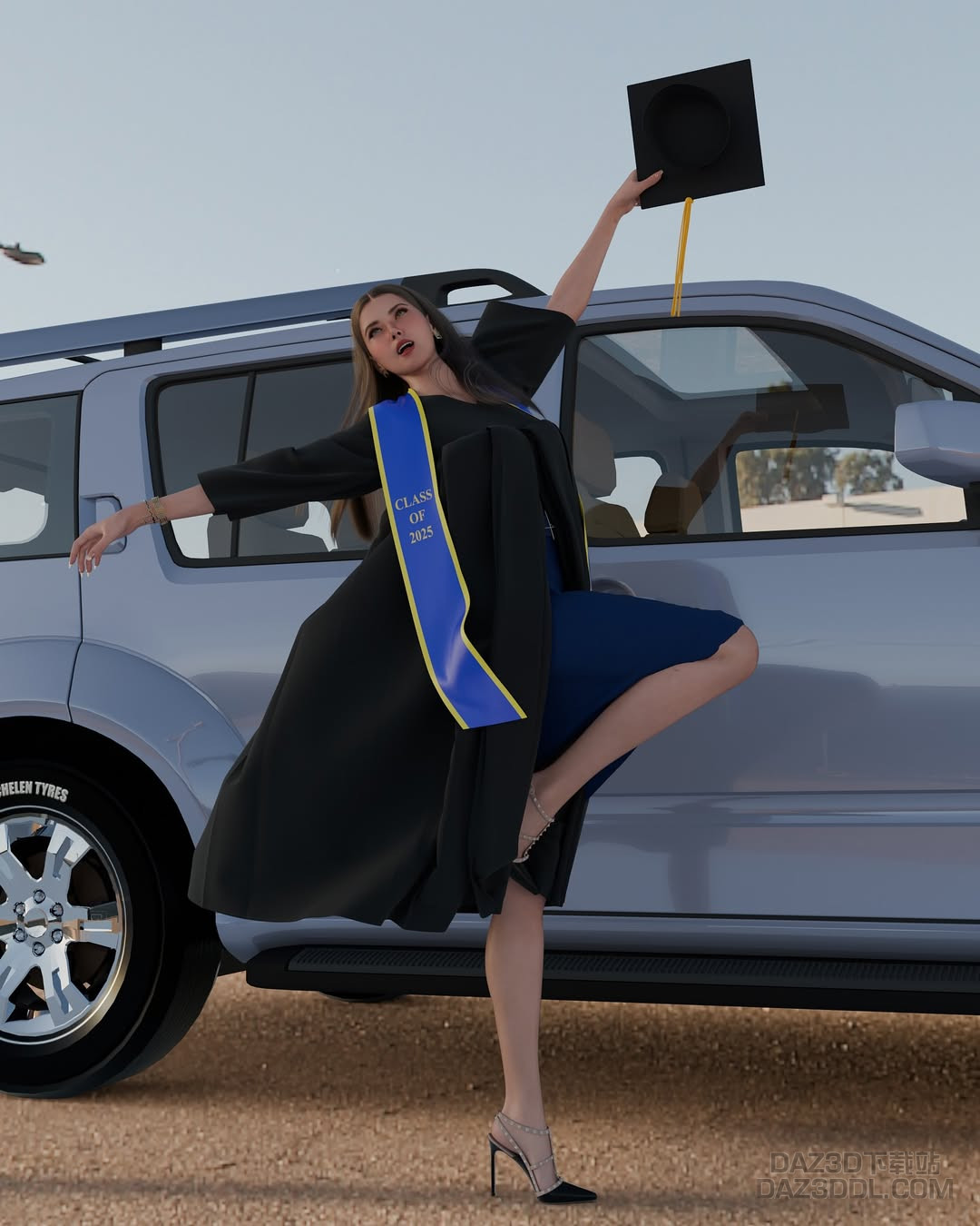 The stubborn middle child did it! Grateful, proud, and making my parents cry for the right reasons   I’m finally free!   ...Hair by @buhok.s4 Graduation cap & gown by me..#3dart #digitalart #3dmodeling #3drende (1).jpg