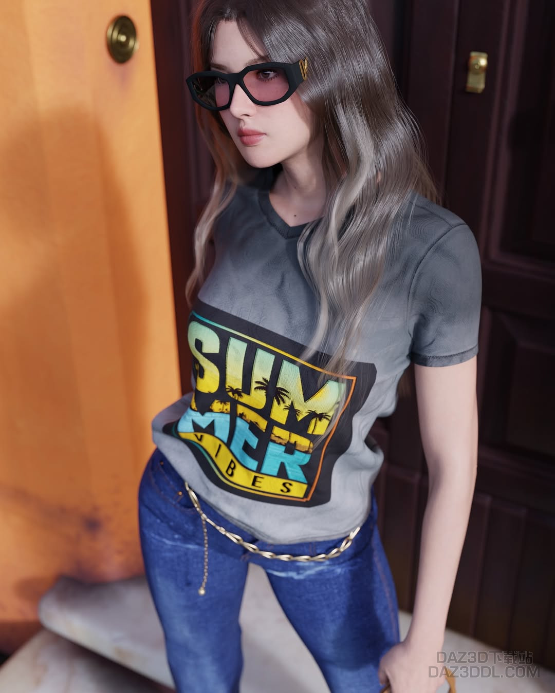 Keeping it simple.   ..Hair by @buhok.s4 Outfit by me @atbp.3d ..#3dart #digitalart #3dmodeling #3drender #blendercommunity #dazcommunity #3dmodel #daz3d (1).jpg