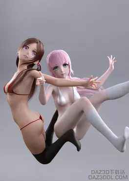 少女动态1_DAZ3D下载站