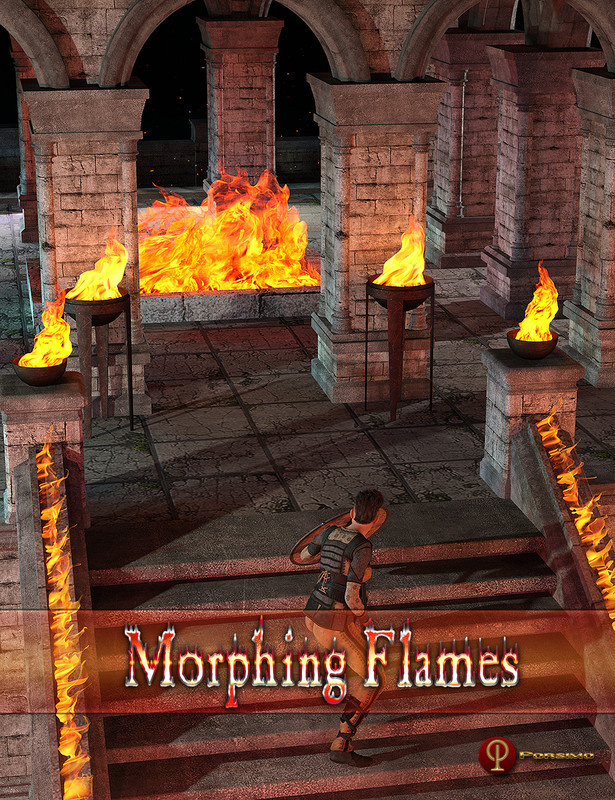 Morphing Flames_DAZ3D下载站