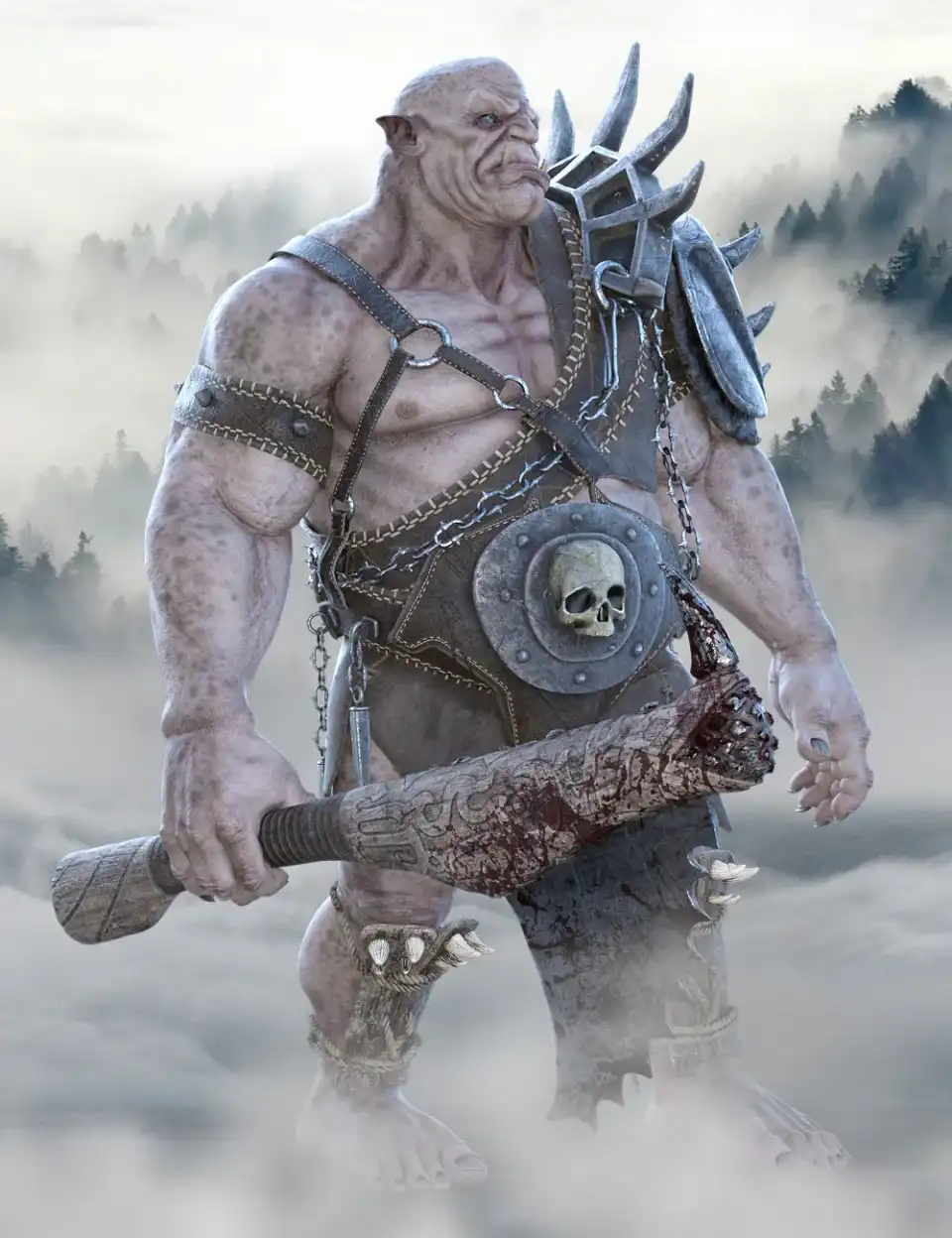 Brutal Axes for Ogre HD_DAZ3D下载站