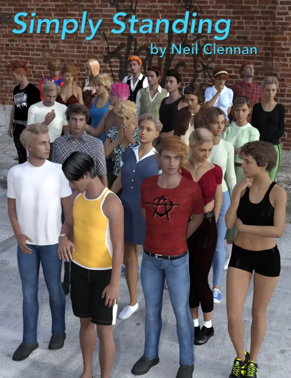 Simply Standing Poses for Genesis 8_DAZ3DDL
