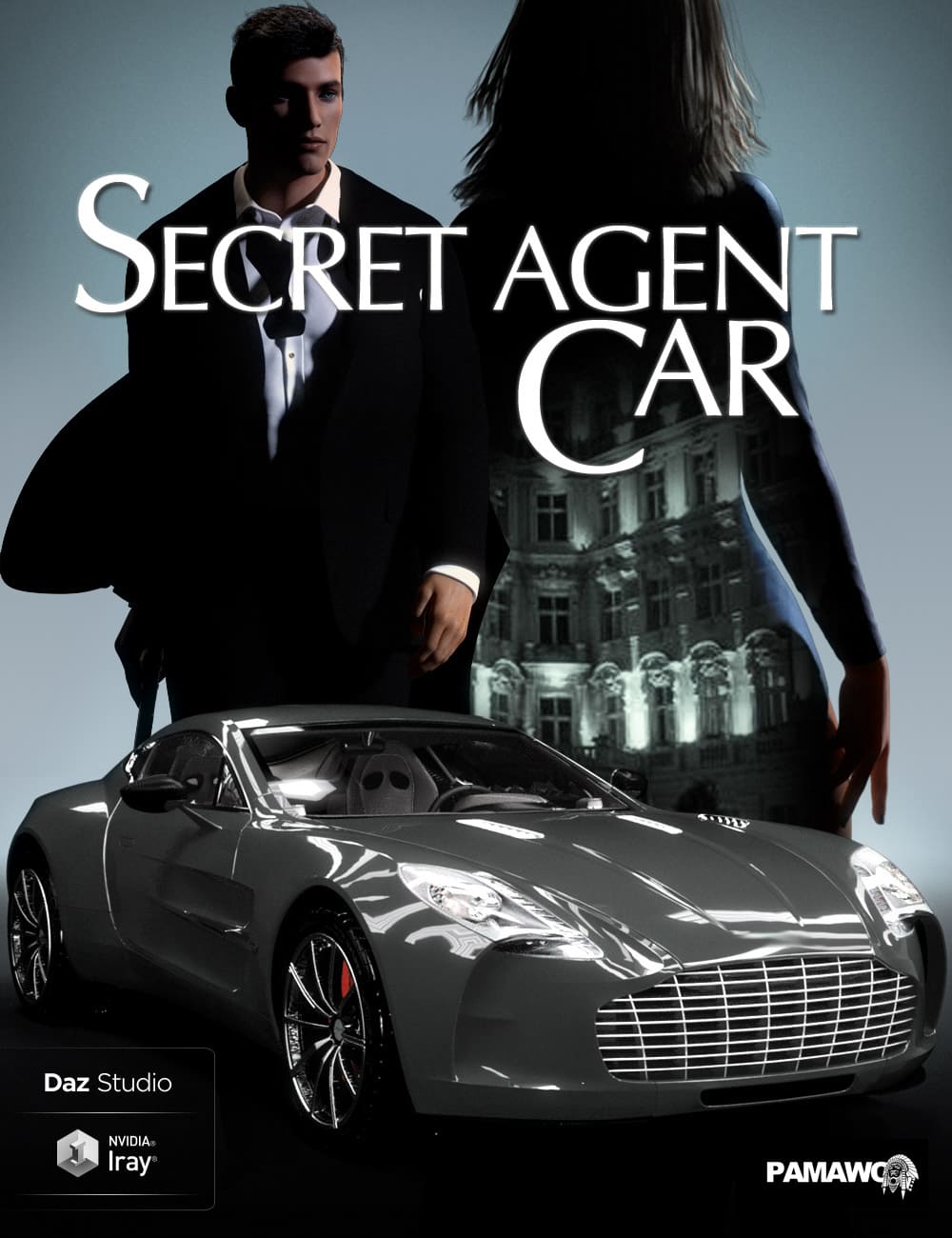 Secret Agent Car for DS_DAZ3DDL