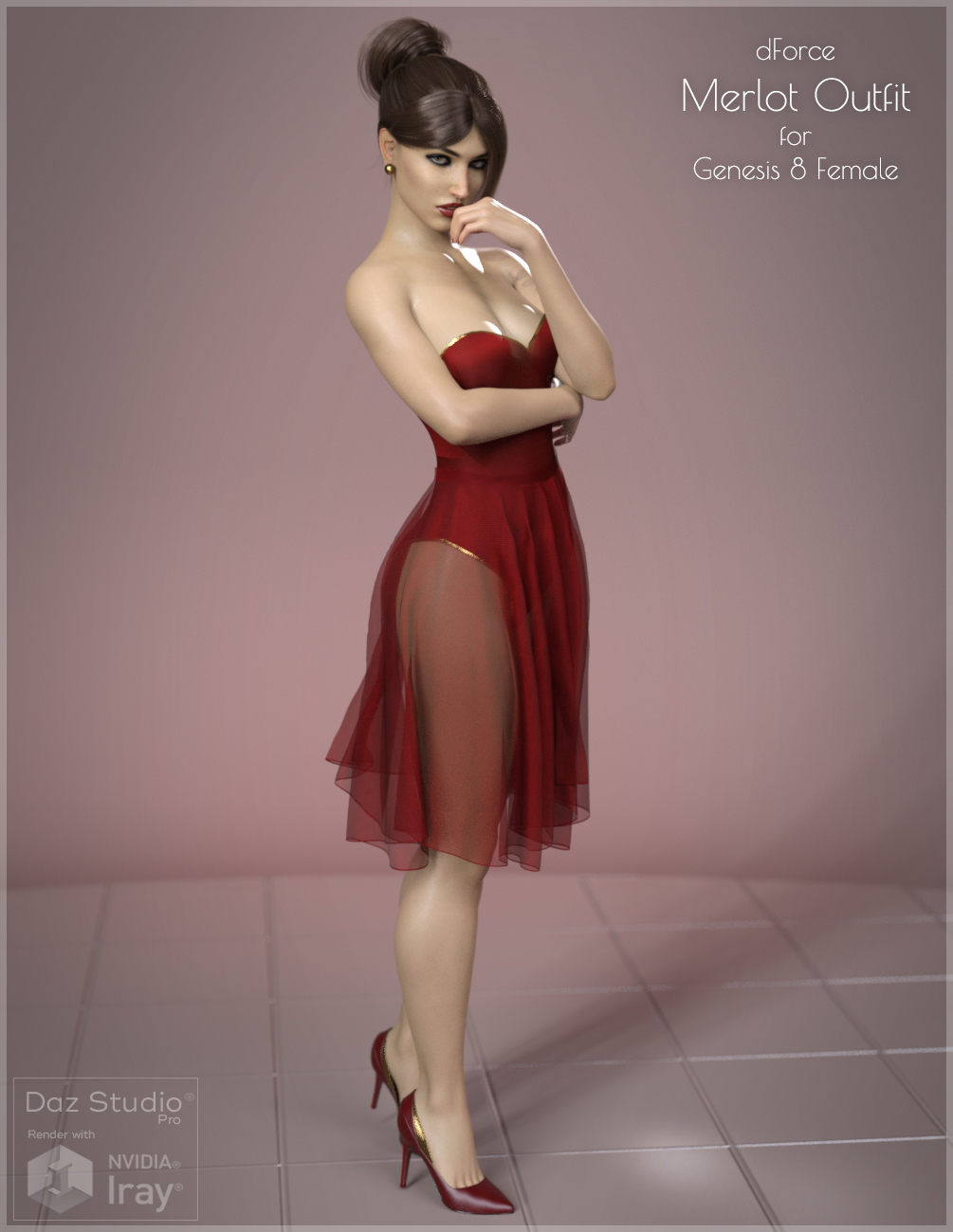 Merlot Outfit for Genesis 8 Female_DAZ3D下载站