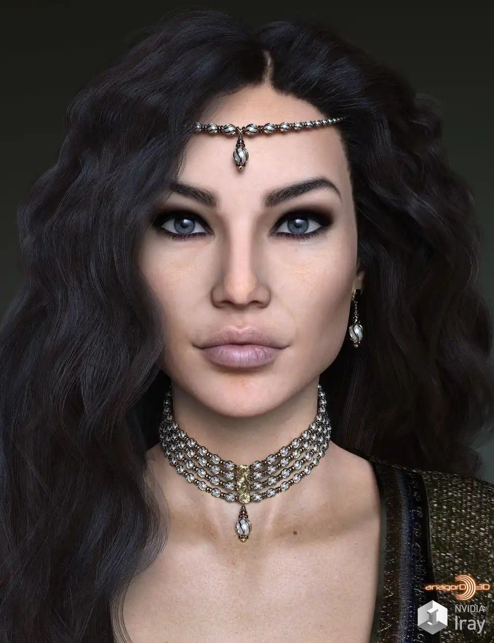 Leila HD for Victoria 8_DAZ3DDL