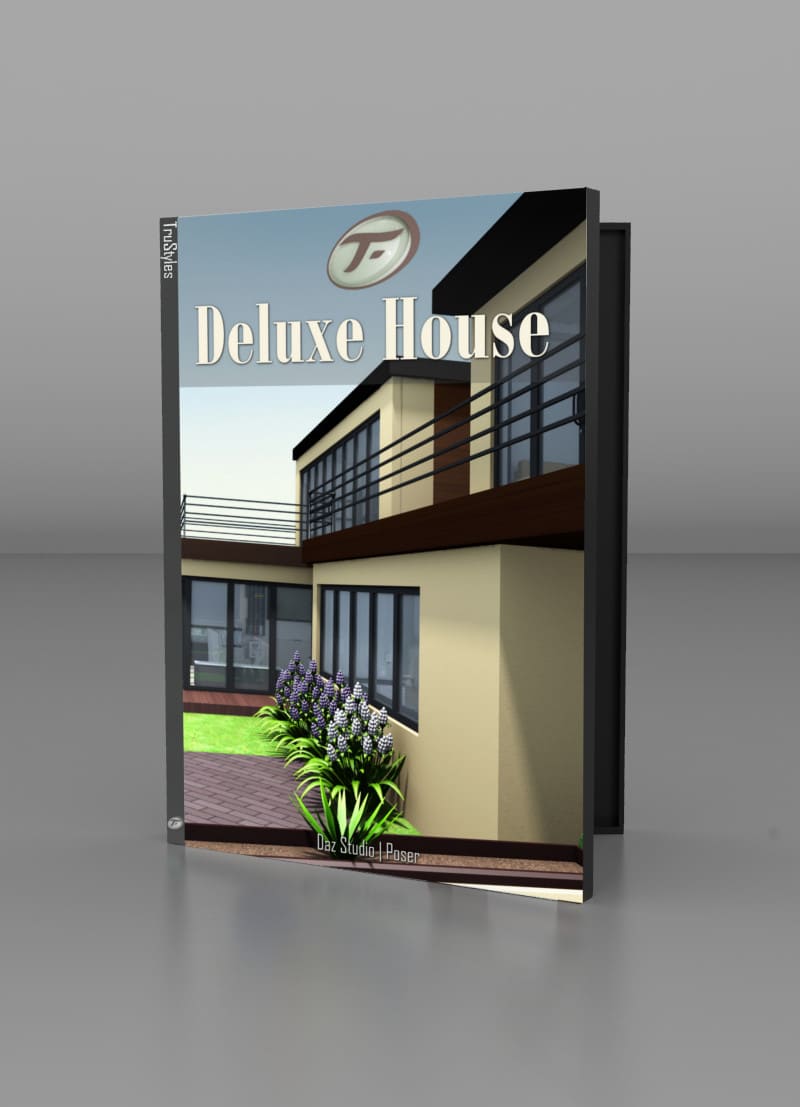 Deluxe House_DAZ3D下载站