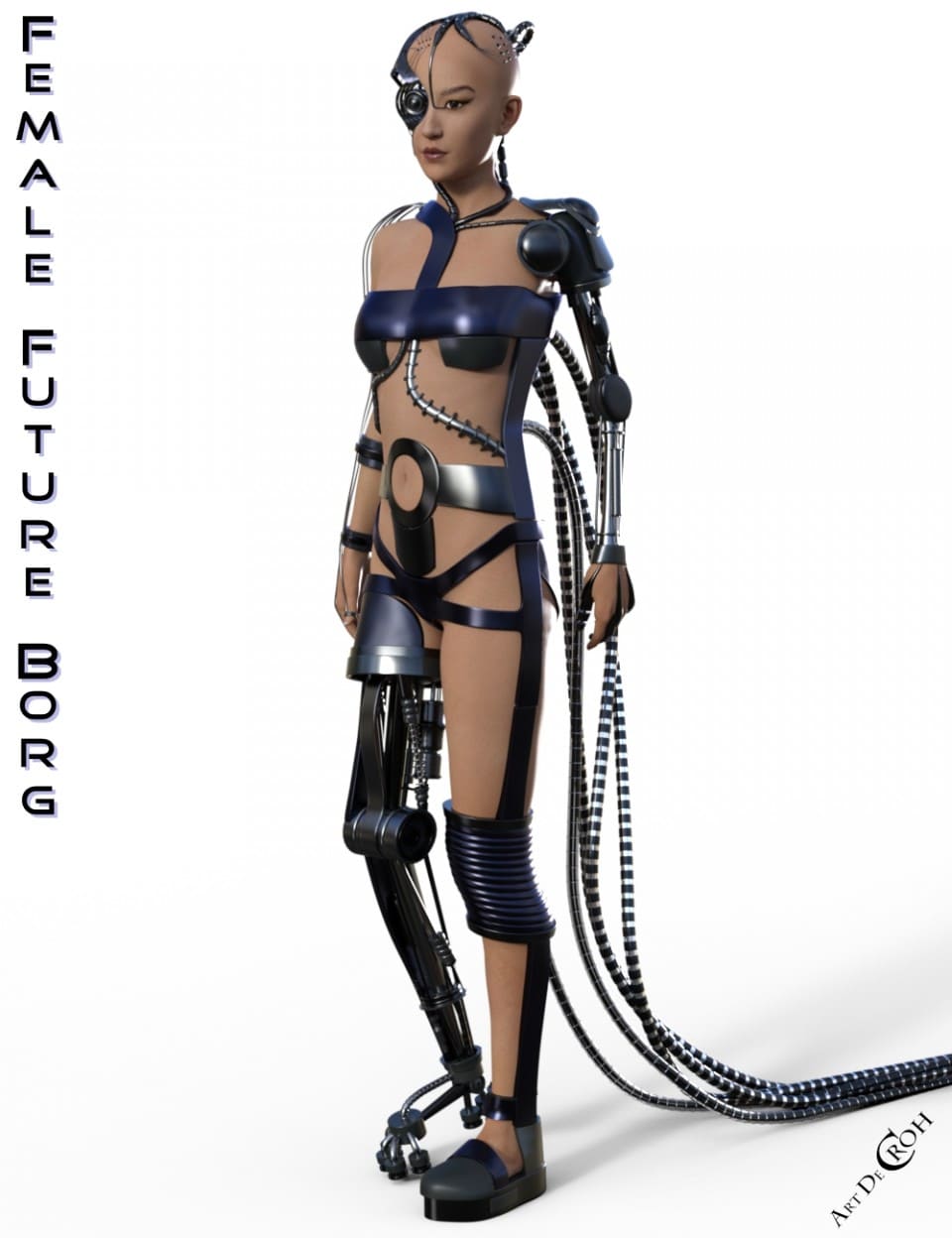 Female Future Borg for Genesis 8 Female(s)_DAZ3D下载站