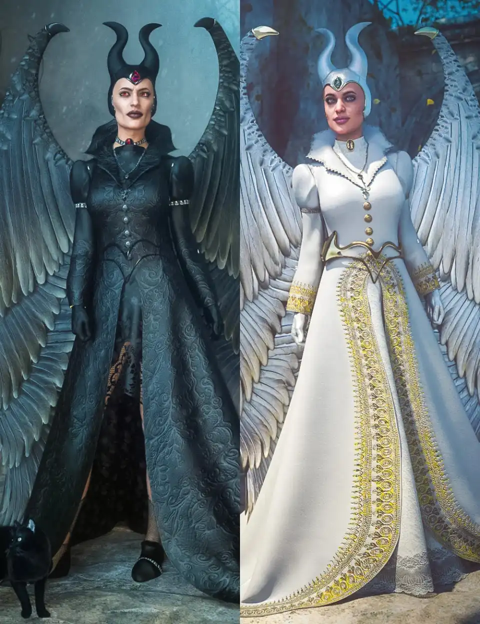 Good and Evil for Universal Dress_DAZ3D下载站