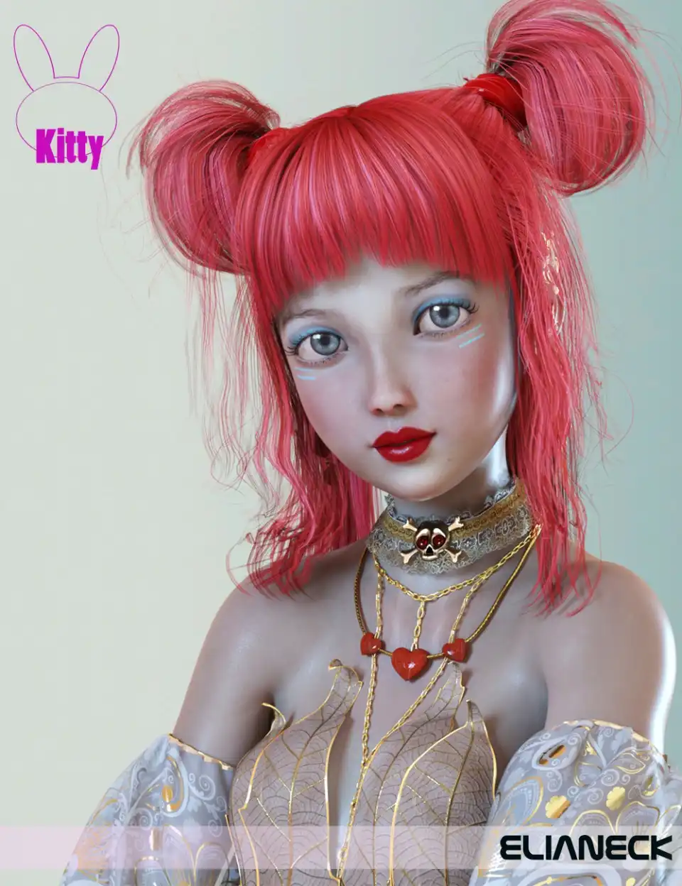 Kitty for Kanade 8_DAZ3D下载站