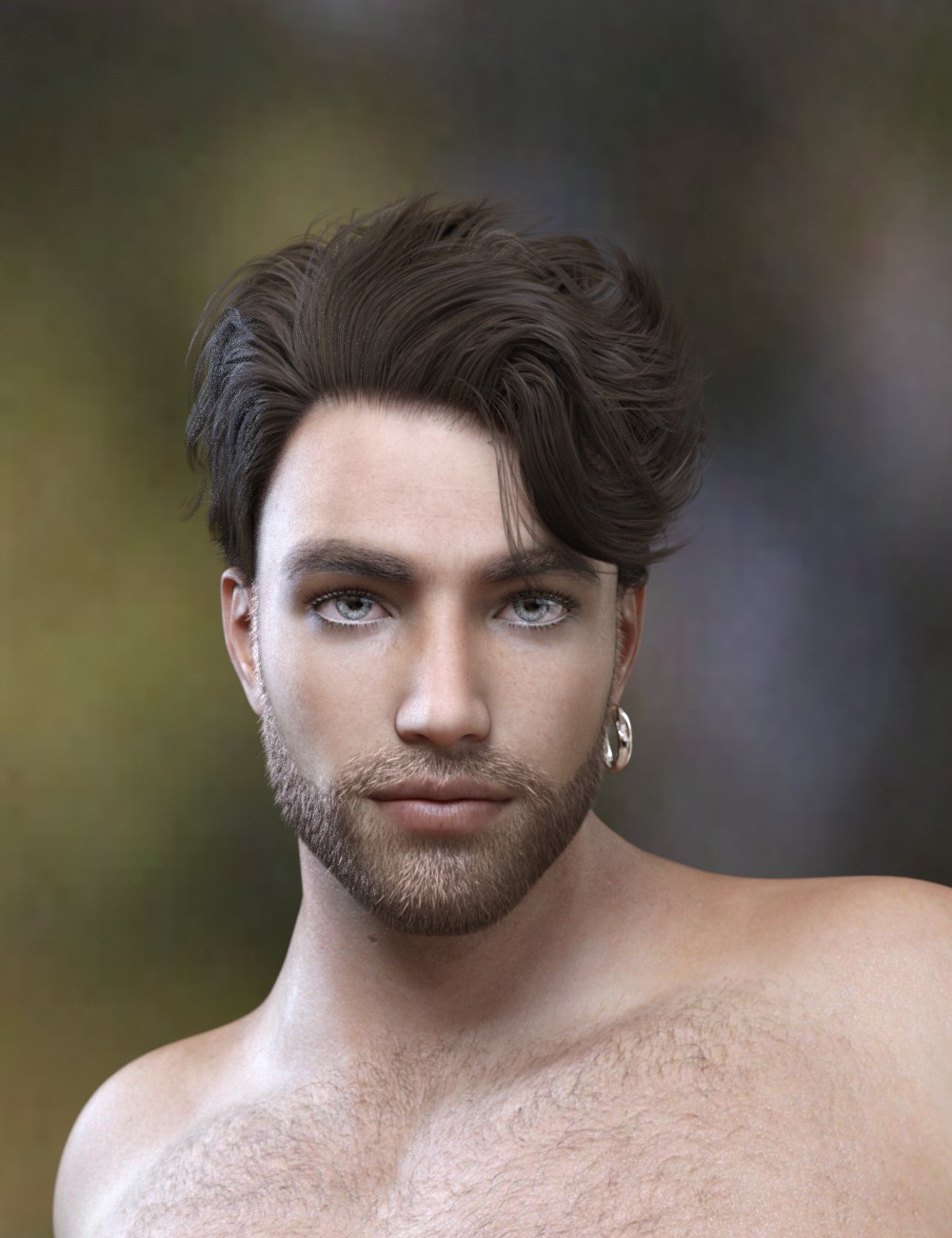 Magnus Hair for Genesis 3 and Genesis 8 Male(s)_DAZ3DDL