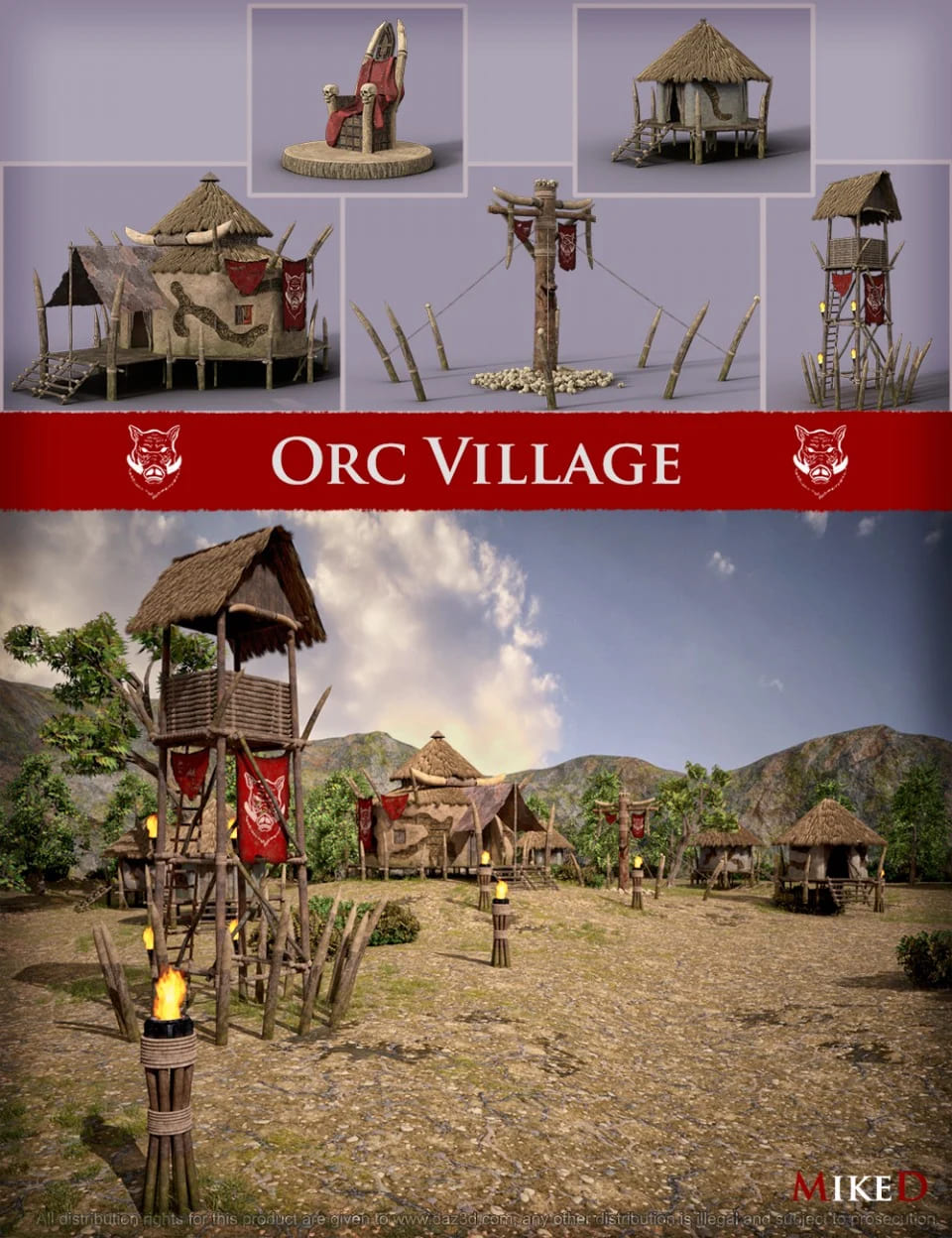 MD The Orc Village_DAZ3DDL