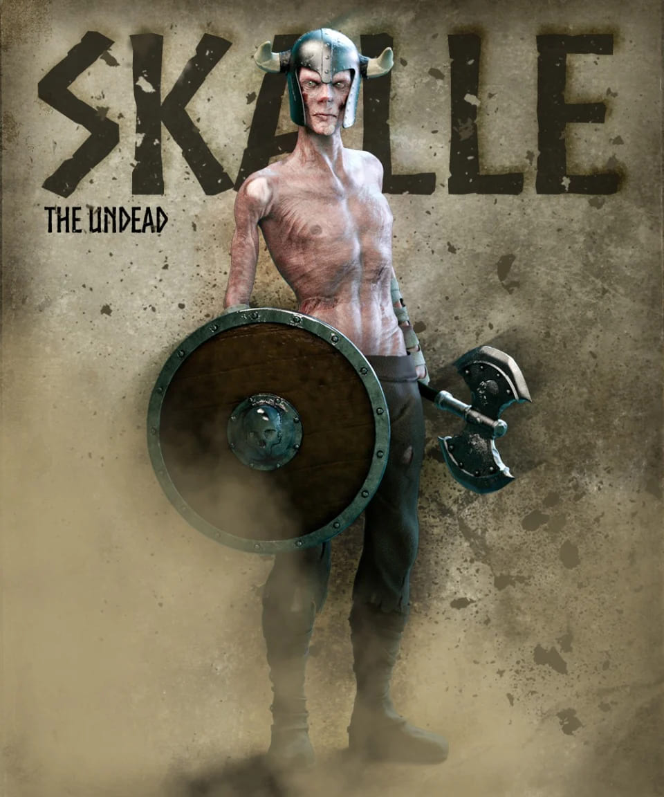 Skalle the Undead for Genesis 8 Male_DAZ3D下载站