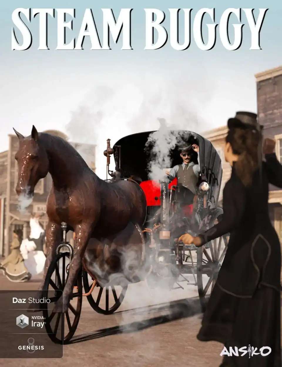 Steam Buggy_DAZ3D下载站