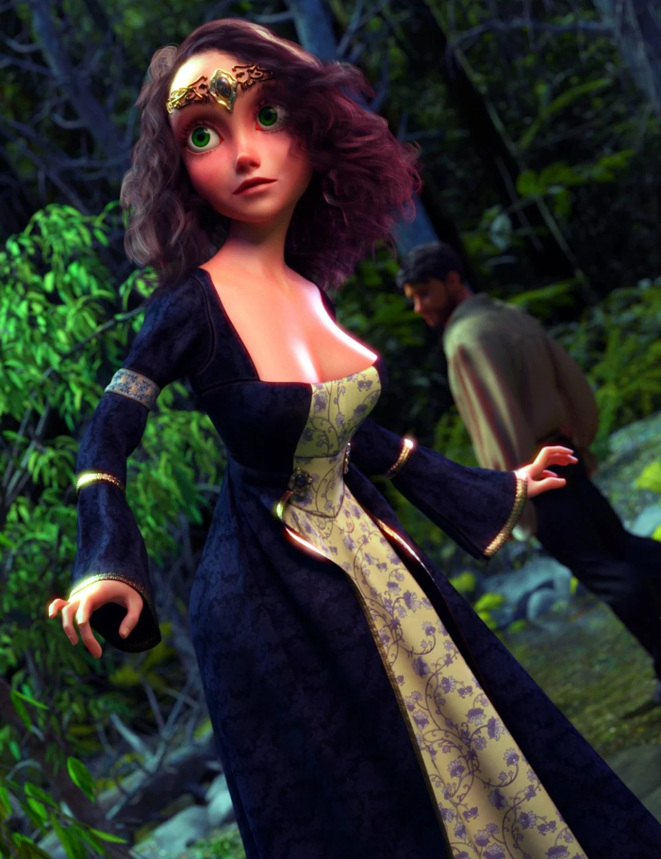 Toon Princess for Genesis 8 Female_DAZ3D下载站