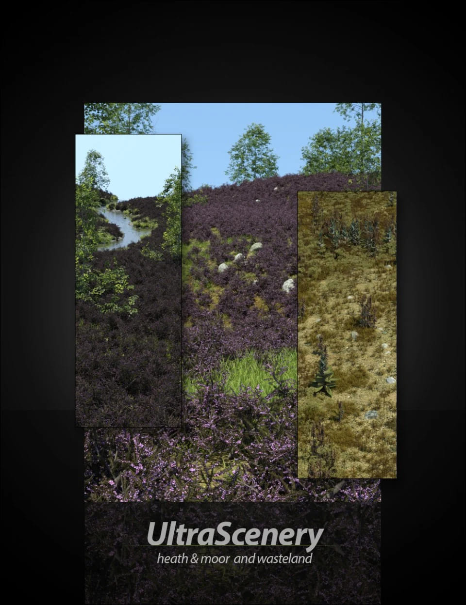 UltraScenery - Heath & Moor and Wasteland_DAZ3D下载站