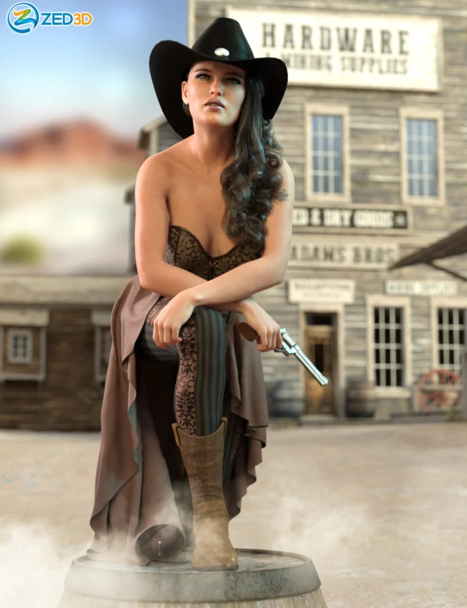 Z Prairie Life Poses and Expressions for Honni 8_DAZ3D下载站