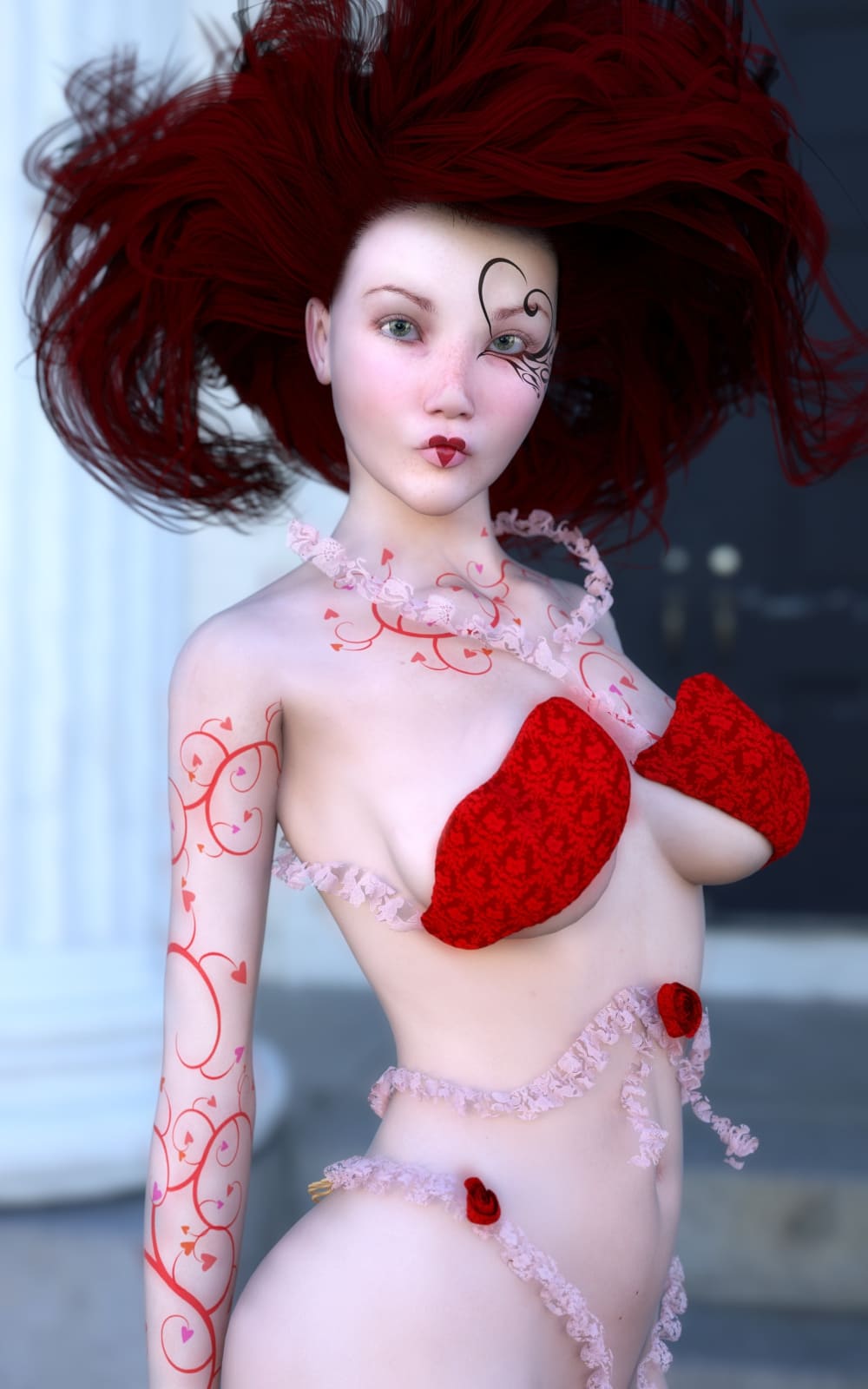 Rouge V4_DAZ3DDL